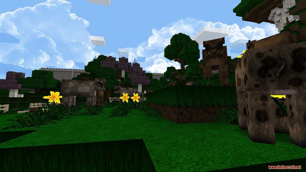 Smooth Realistic Texture Pack para Minecraft 1.13, 1.12 y 1.11