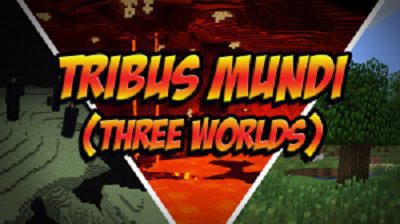 Tribus Mundi Three Worlds Map Logo