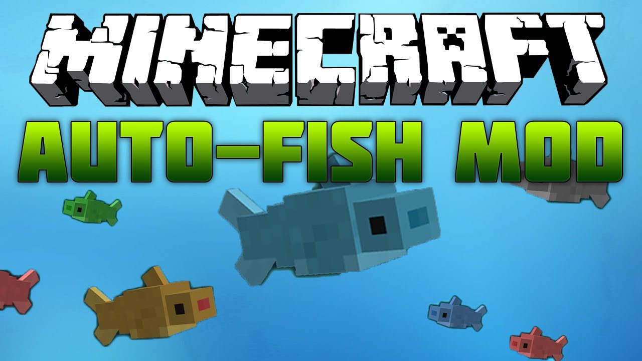 Мод майнкрафт fish. АВТОФИШ майнкрафт 1.12.2. Рыбалка майнкрафт. Auto Fish Mod Minecraft. АВТОФИШ для майнкрафт 1.18.1.