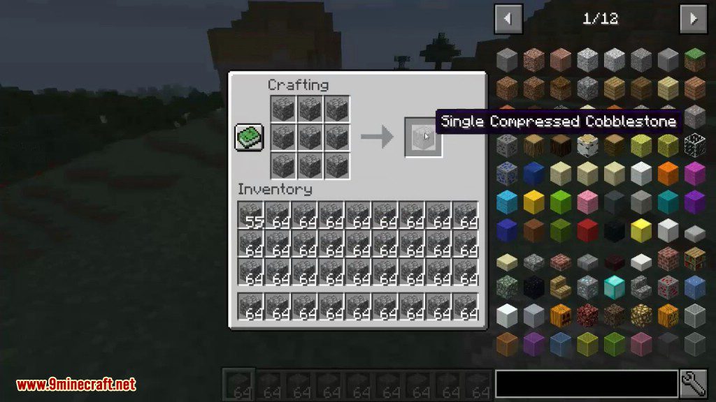 Compression Mod Crafting Recipes 1