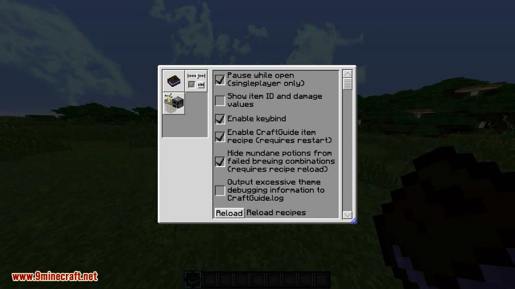 CraftGuide Mod Screenshots 6