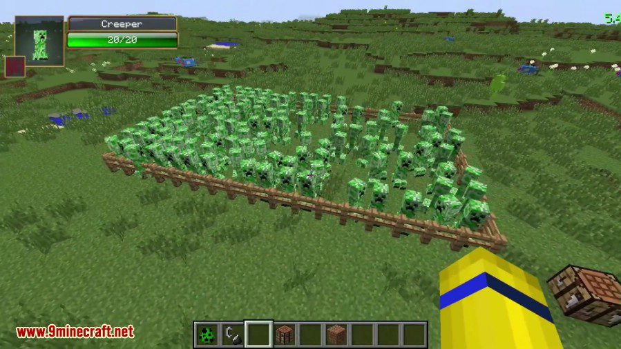 Creeper Confetti Mod 5