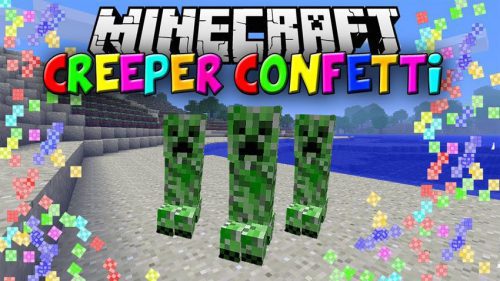 Creeper Confetti Mod