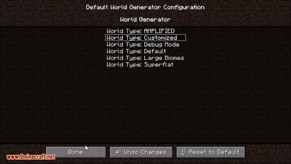 Default World Generator Mod Screenshots 2