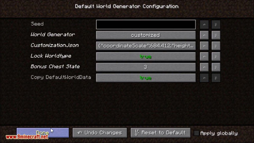 Default World Generator Mod Screenshots 5