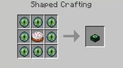 Dimensional Cake Mod Crafting Recipes