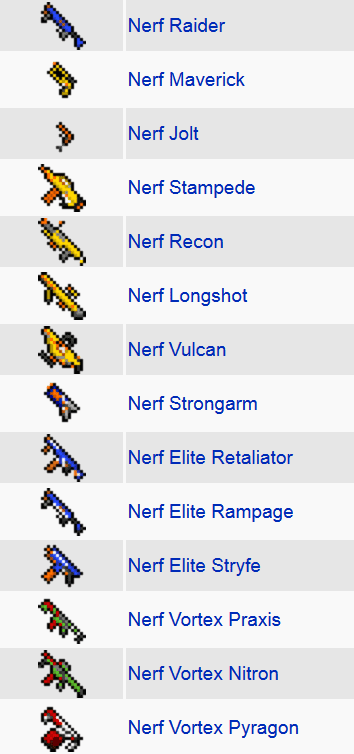 Flan’s Nerf Pack Mod Features 1