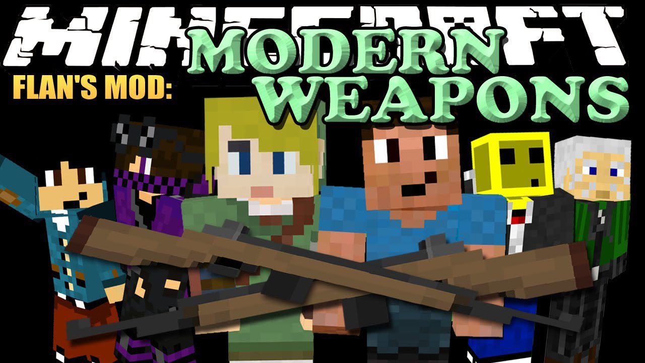 Flan’s Modern Weapons Pack Mod