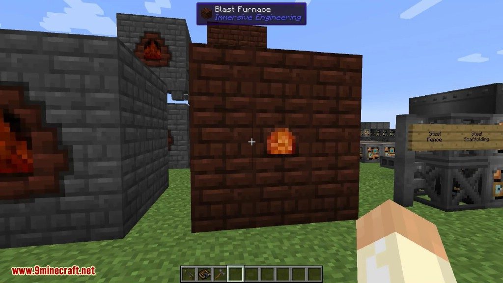 How to make a blast furnace immersive engineering