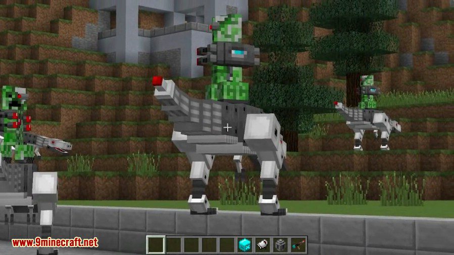 Laser Creeper Robot Dino Riders Mod Screenshots 1