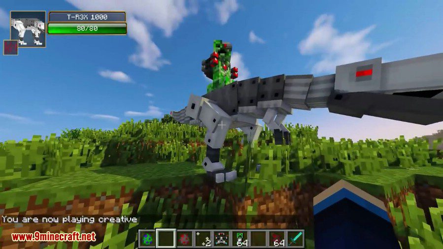 Laser Creeper Robot Dino Riders Mod Screenshots 5