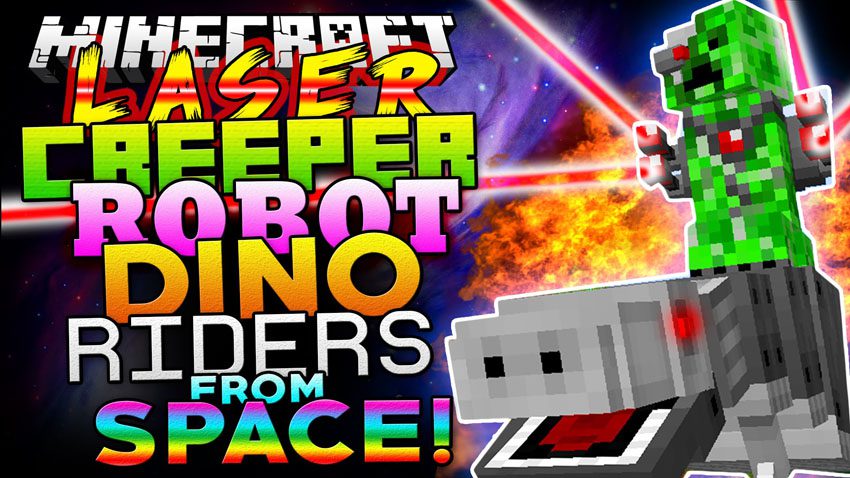 Laser Creeper Robot Dino Riders Mod 1 12 2 1 10 2 9minecraft Net