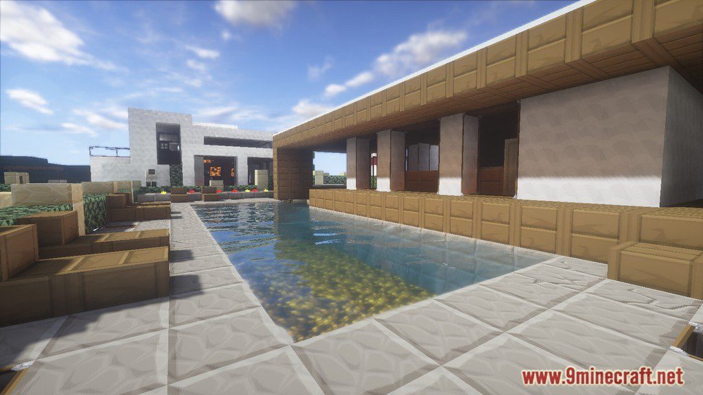 Minecraft Modern House Map Screenshots 5