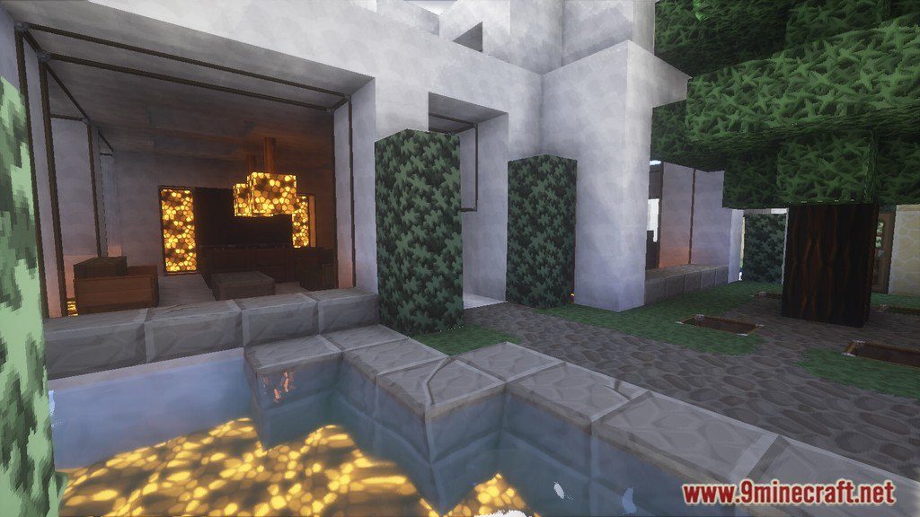 Minecraft Modern House Map Screenshots 7