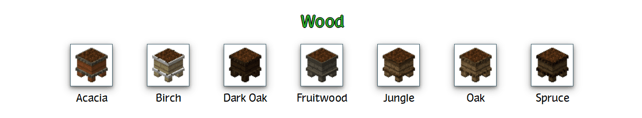 Plant Mega Pack Mod Crafting Recipes 12