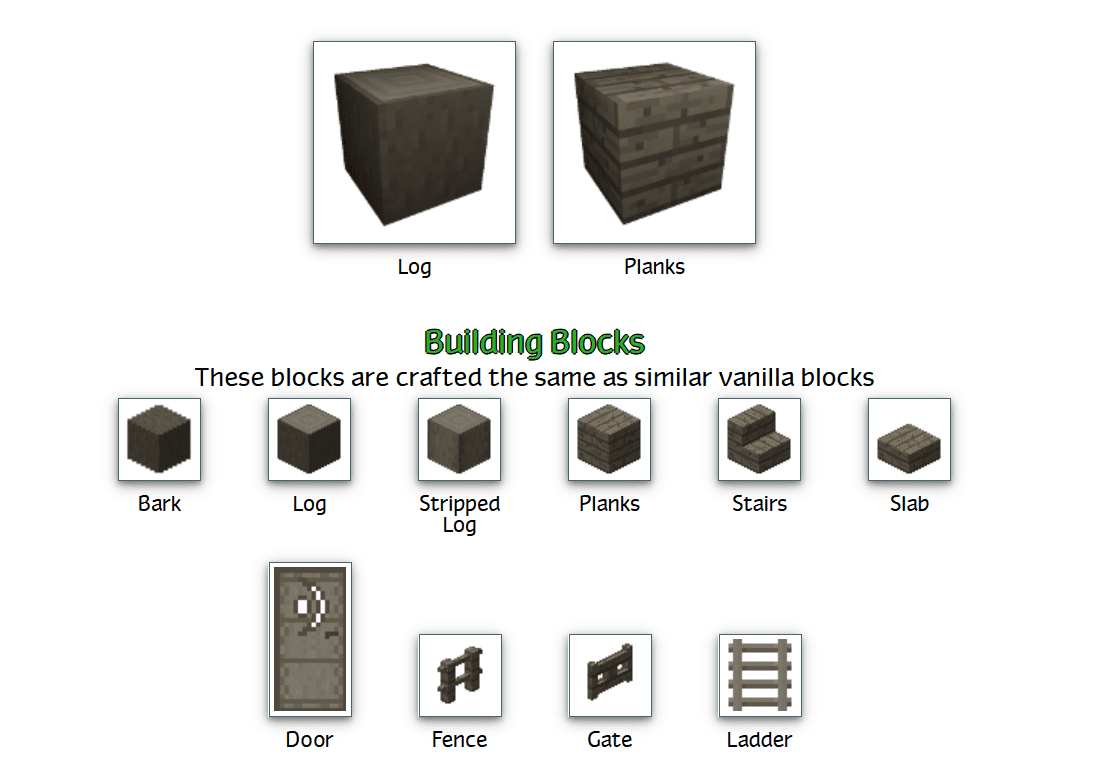 Plant Mega Pack Mod Crafting Recipes 2