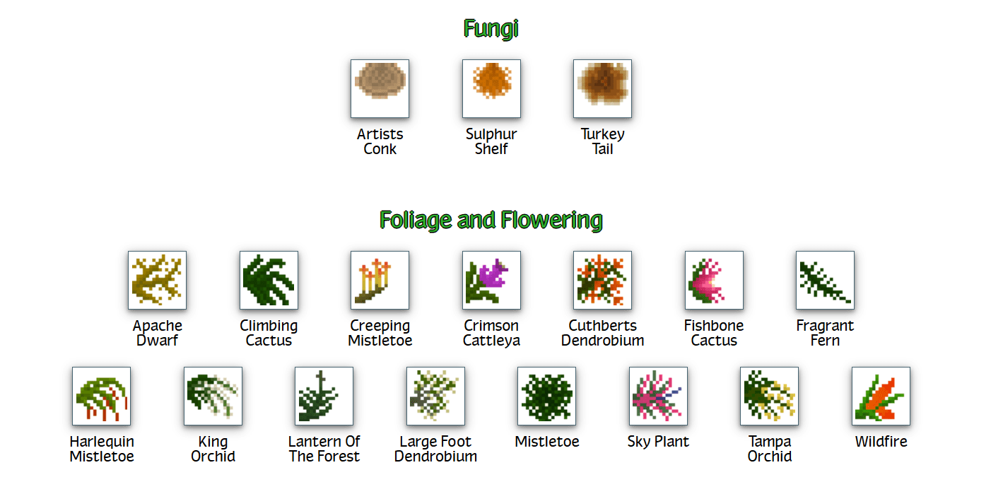 Plant Mega Pack Mod Features 12
