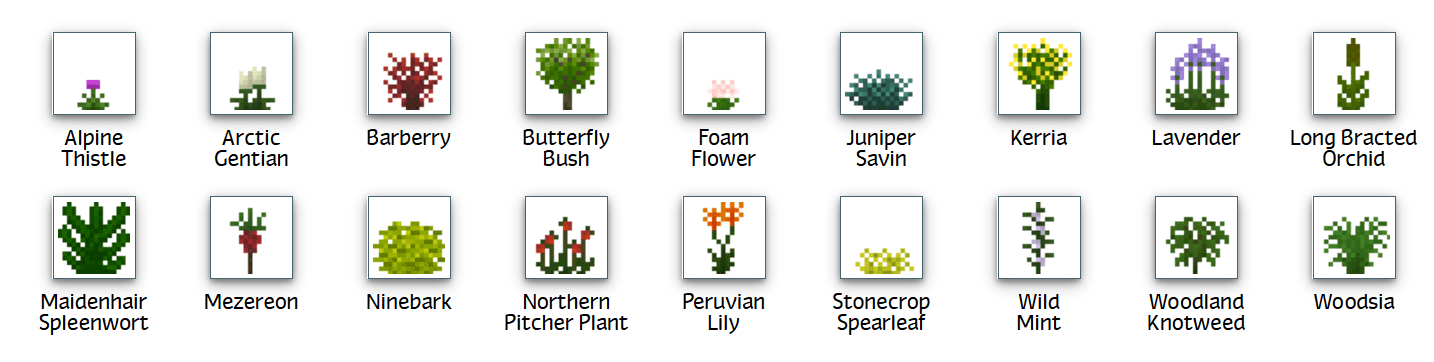 Plant Mega Pack Mod Features 17