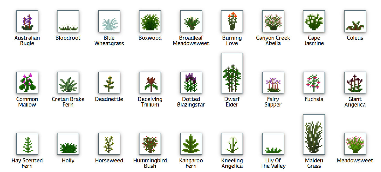 Plant Mega Pack Mod Features 18