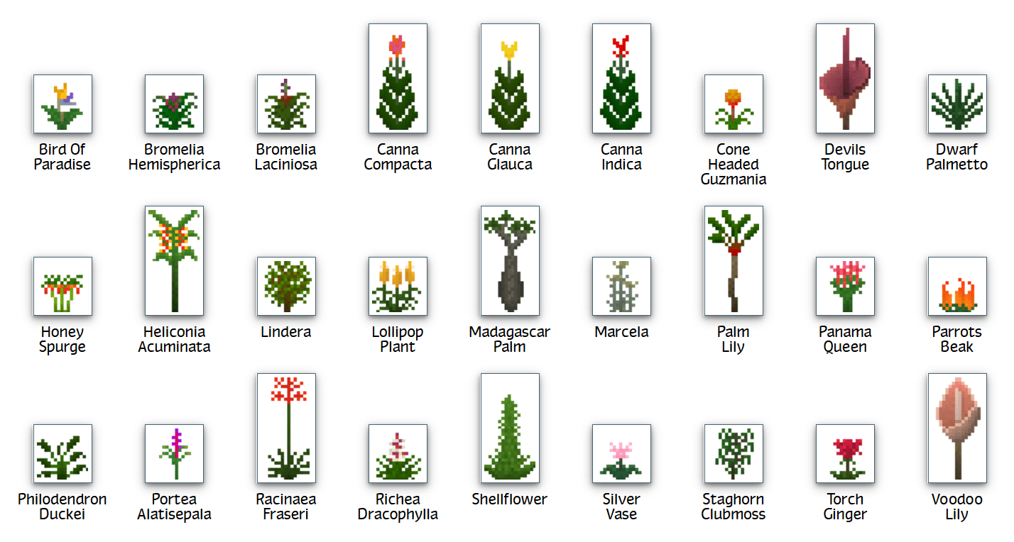 Plant Mega Pack Mod Features 22