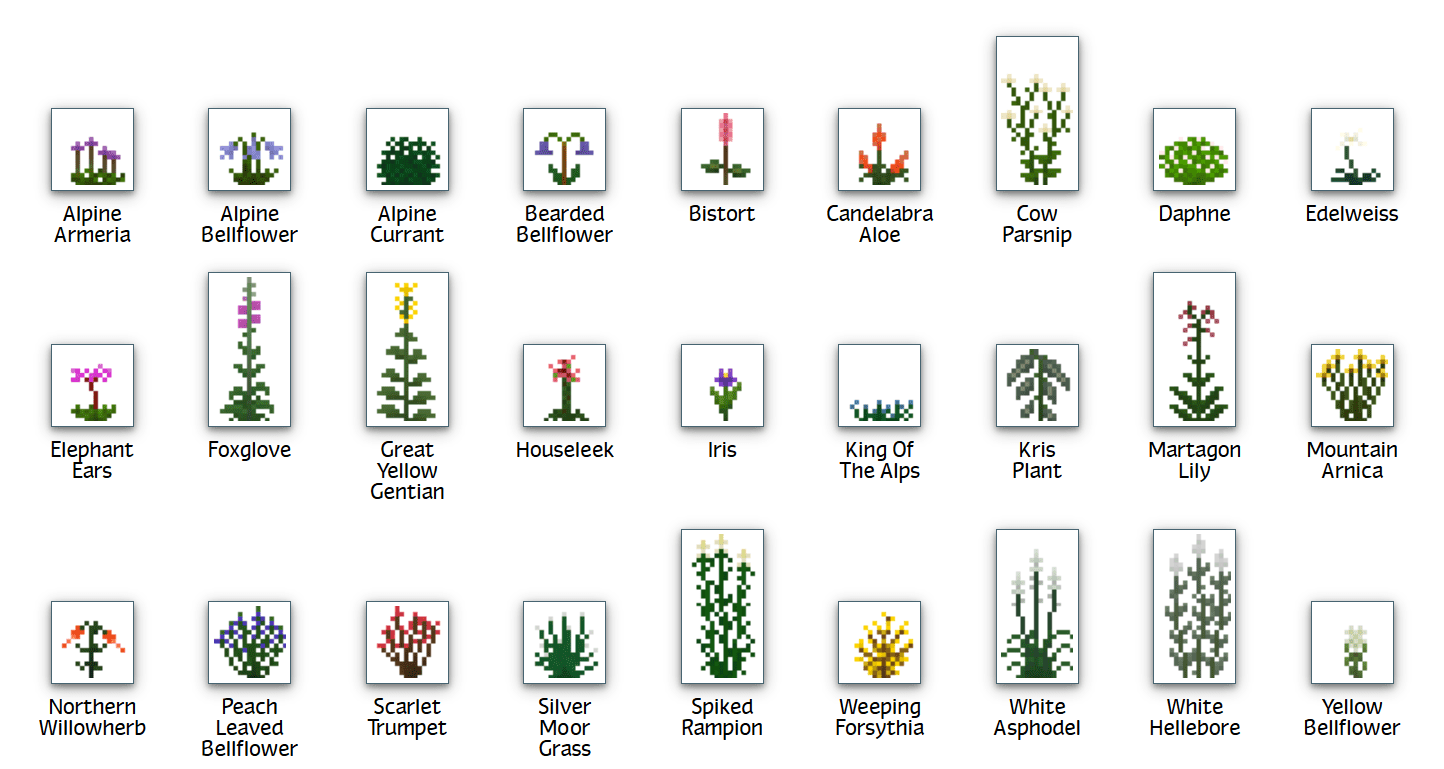 Plant Mega Pack Mod Features 23