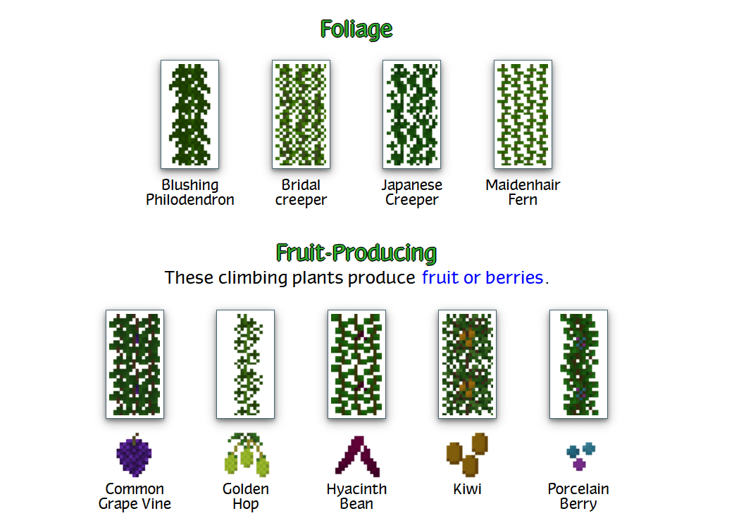 Plant Mega Pack Mod Features 9