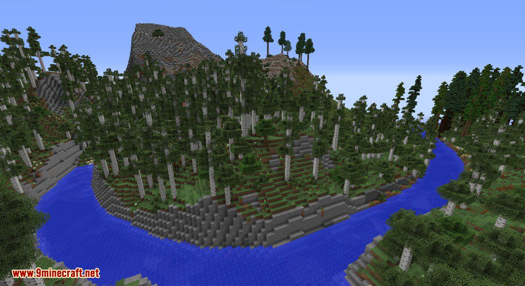 Realistic Terrain Generation Mod para Minecraft 1.12.2, 1.8.9 y 1.7.10