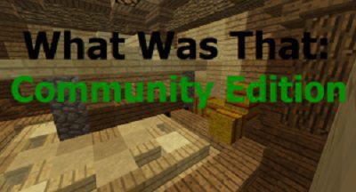 What Was That Community Edition Map logo