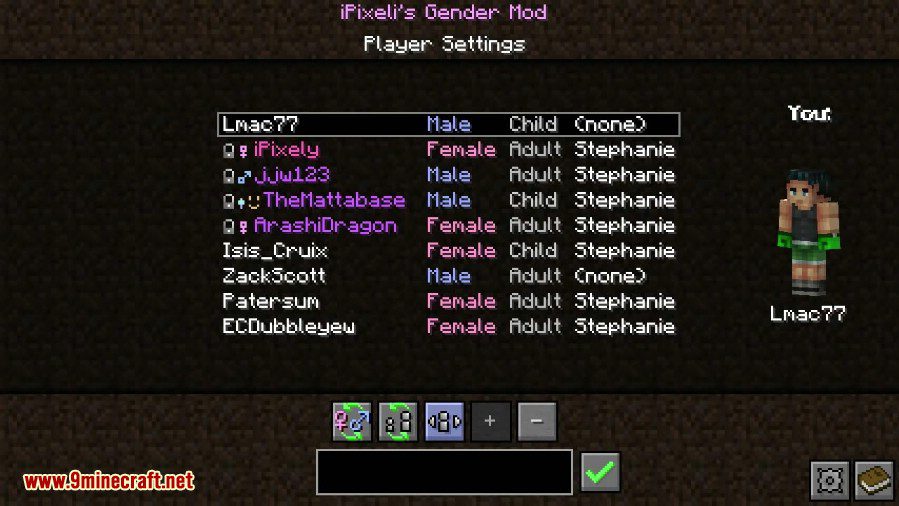 iPixeli’s Gender Mod 4