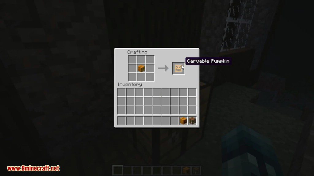 Carvable Pumpkins Mod Crafting Recipes 1