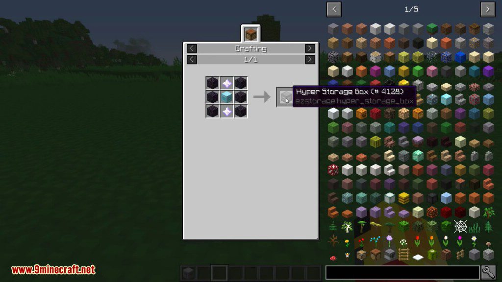 EZStorage Mod Crafting Recipes 5