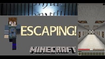 Escaping Map for Minecraft Logo