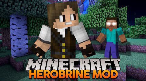 Herobrine Remake Mod 1.8.9 - 9Minecraft.Net