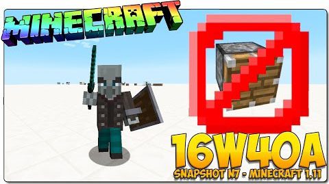 Minecraft 1.11 Snapshot 16w40a
