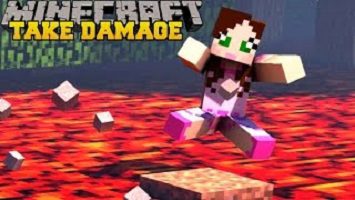 Take Some Damage Map for Minecraft Logo