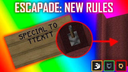 Escapade New Rules Map for Minecraft Logo