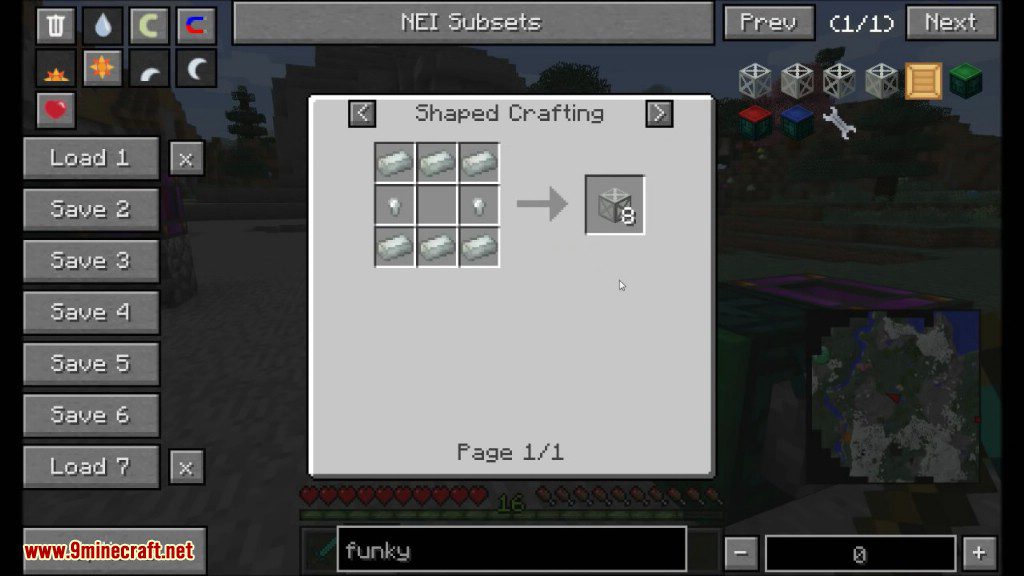 Funky Locomotion Mod Crafting Recipes 2