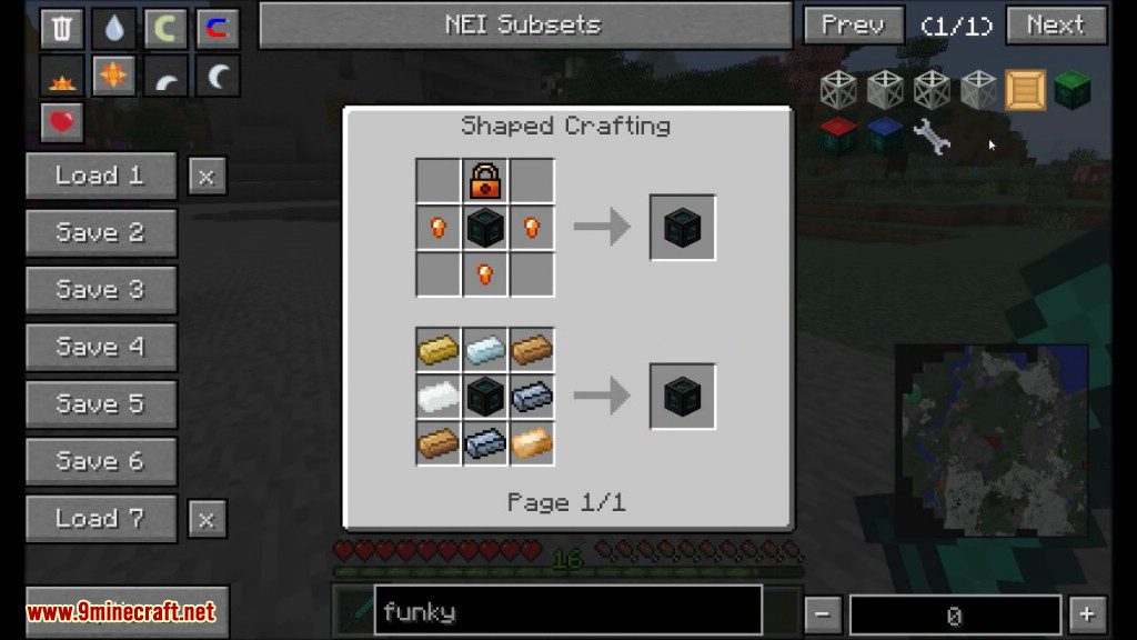Funky Locomotion Mod Crafting Recipes 3