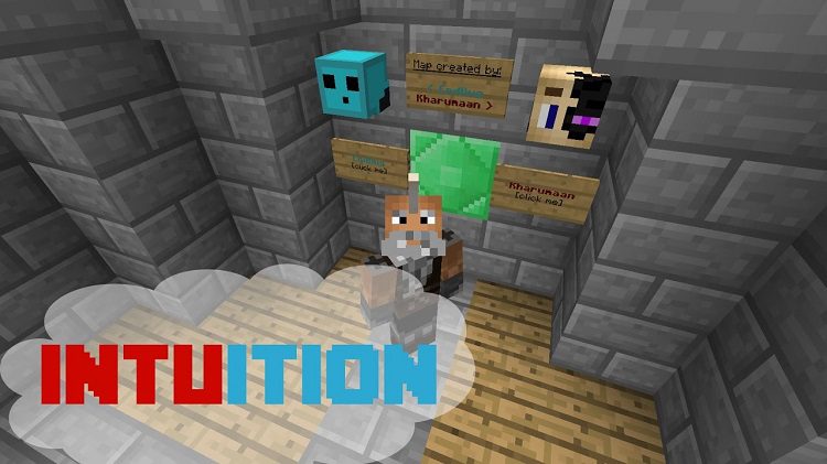 Intuition Puzzle Map for Minecraft Logo