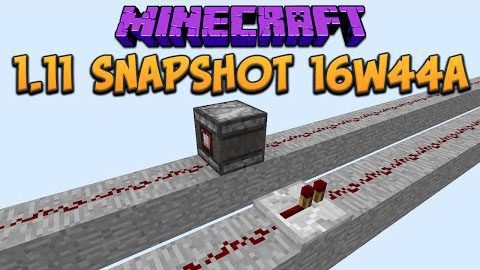 Minecraft 1.11 Snapshot 16w44a