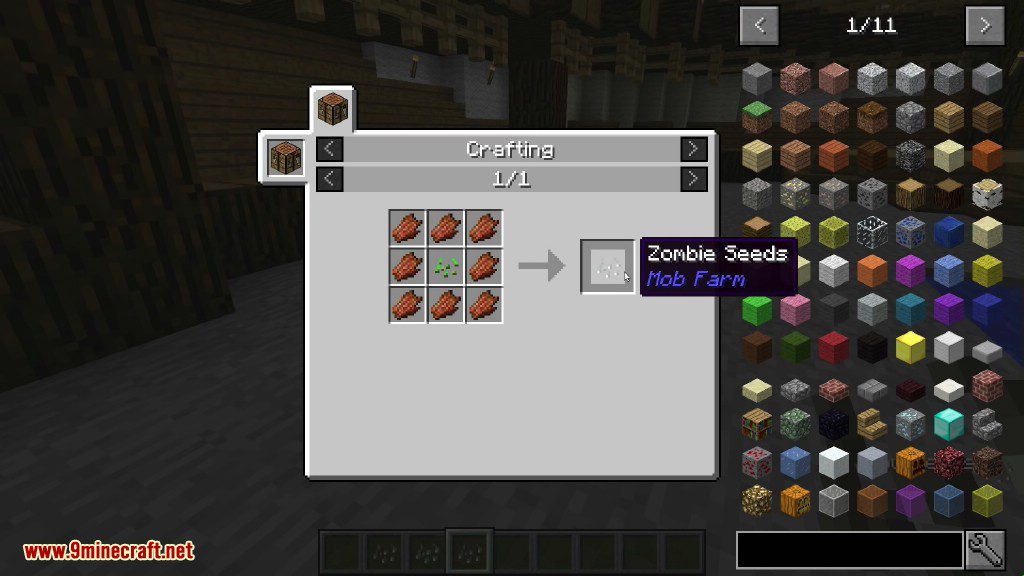 Mob Farm Mod Crafting Recipes 1