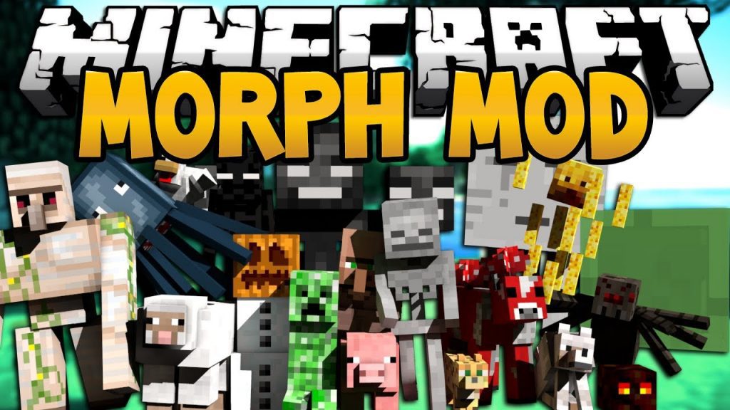 Morph Mod (1.16.5, 1.12.2) - Morph Into Any Mob 