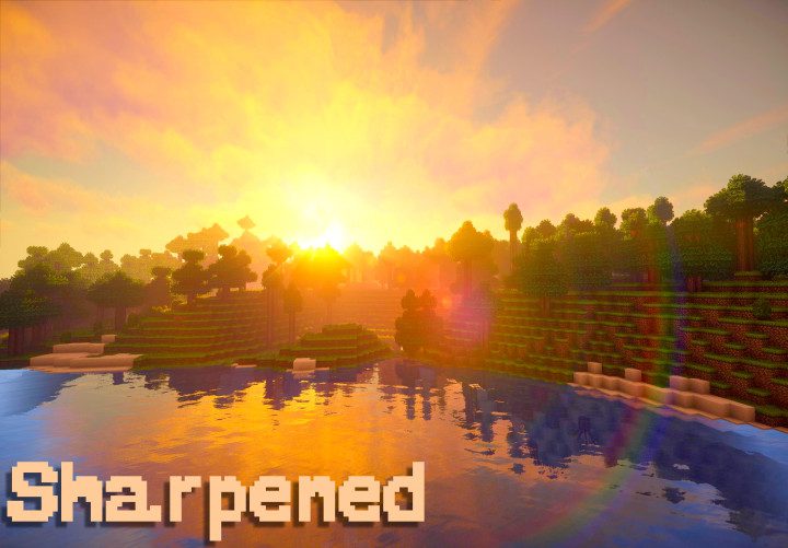 Sharpened Resource Pack 1.13.1, 1.12.2