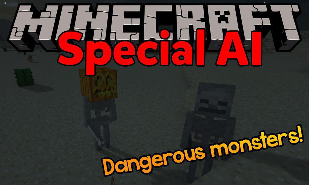 Special AI mod for minecraft logo