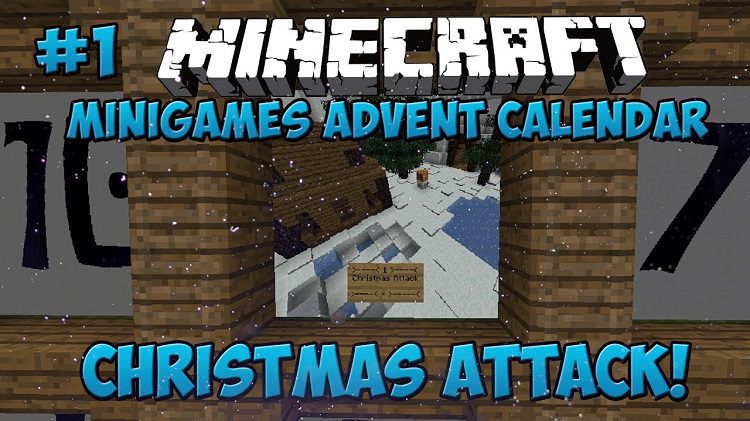 advent-calendar-minigame-map-1-11-for-minecraft-logo