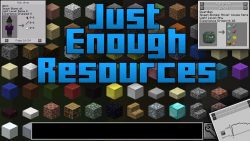 Just Enough Resources Mod