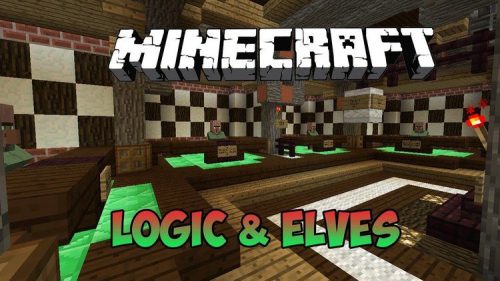 logic-and-elves-minigame-map-1-11-for-minecraft-logo