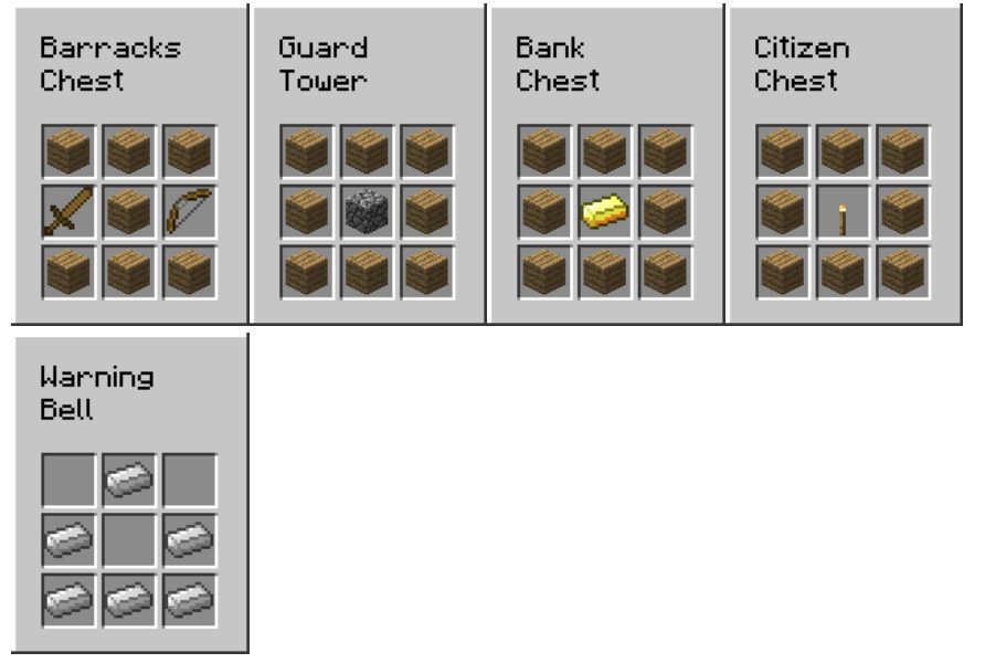 MineColonies Mod Crafting Recipes 4