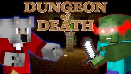 the-dungeon-of-death-adventure-map-1-11-for-minecraft-logo