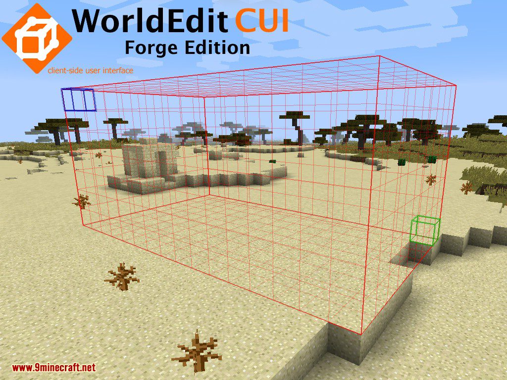 WorldEdit CUI Forge Edition Mod Screenshots 1